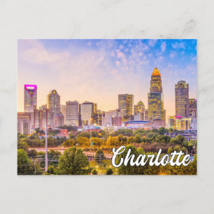 Charlotte, North Carolina, USA Postcard