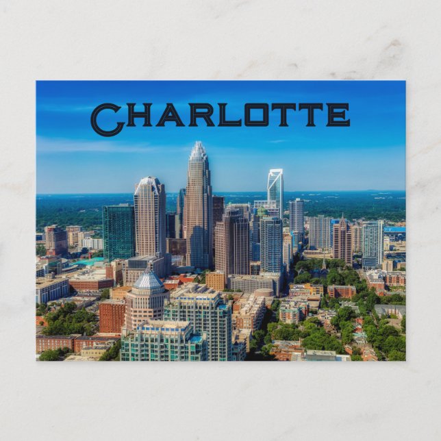 Charlotte, North Carolina, USA Postcard (Front)
