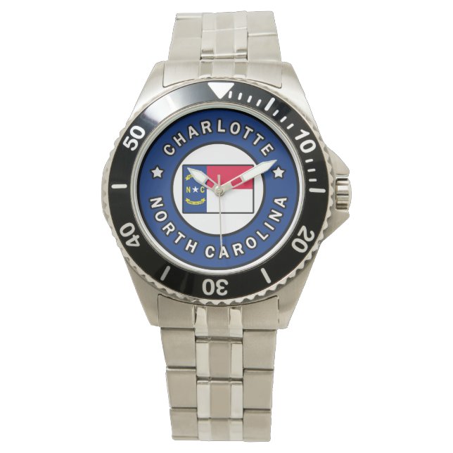 Charlotte North Carolina Watch (Front)