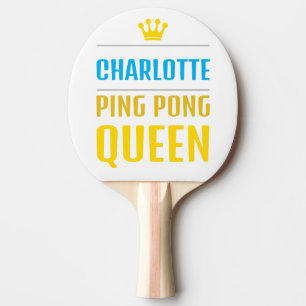 Charlotte Ping Pong Paddle