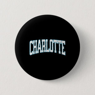 Charlotte Soccer Vintage City 6 Cm Round Badge
