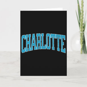 Charlotte Soccer Vintage City Card