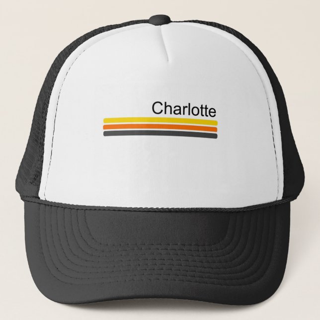 Charlotte Trucker Hat (Front)