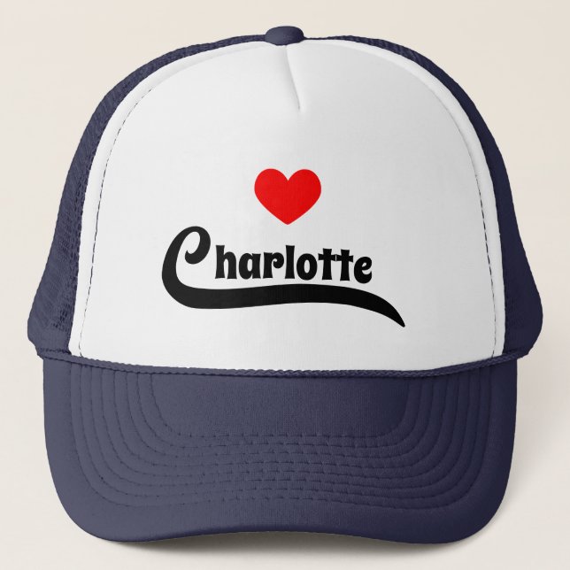 Charlotte Trucker Hat (Front)
