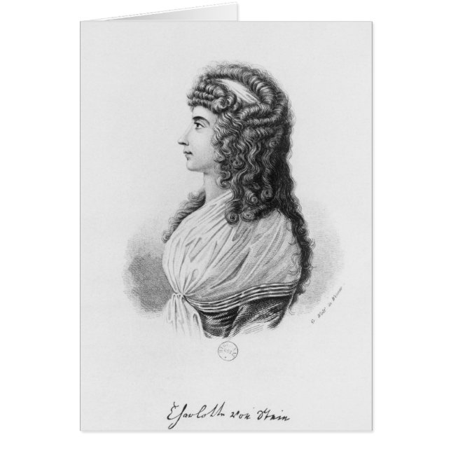 Charlotte von Stein, born von Schardt, late (Front)