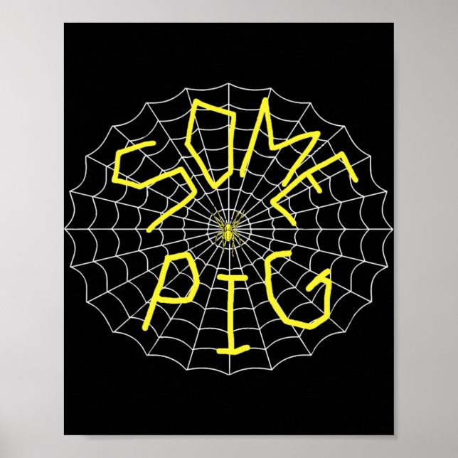 Charlottes Some G Sder Web T Shirt  Poster (Front)