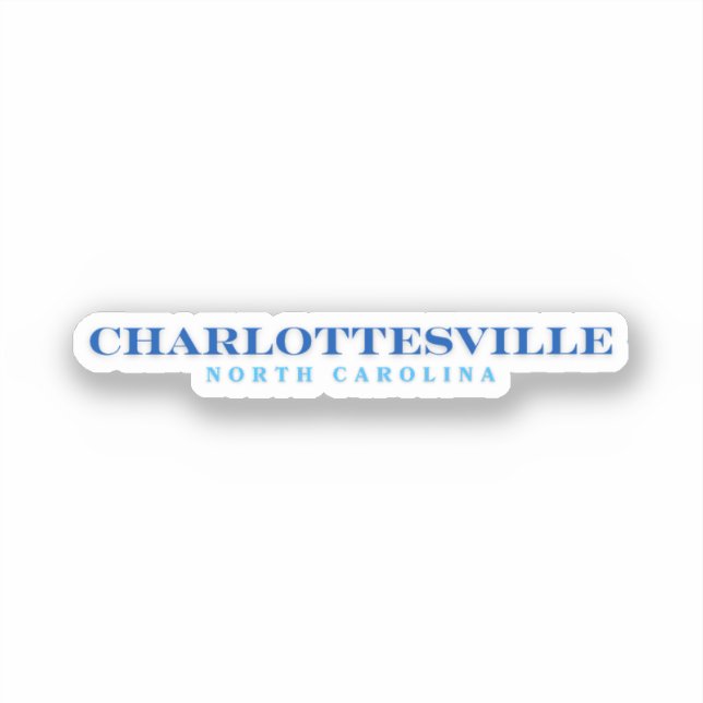 Charlottesville North Carolina (Front)
