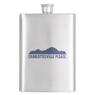 Charlottesville Please Hip Flask