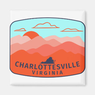 Charlottesville Virginia Outdoor Magnet