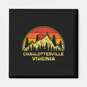 Charlottesville Virginia Va Mountains Hiking Souve Magnet