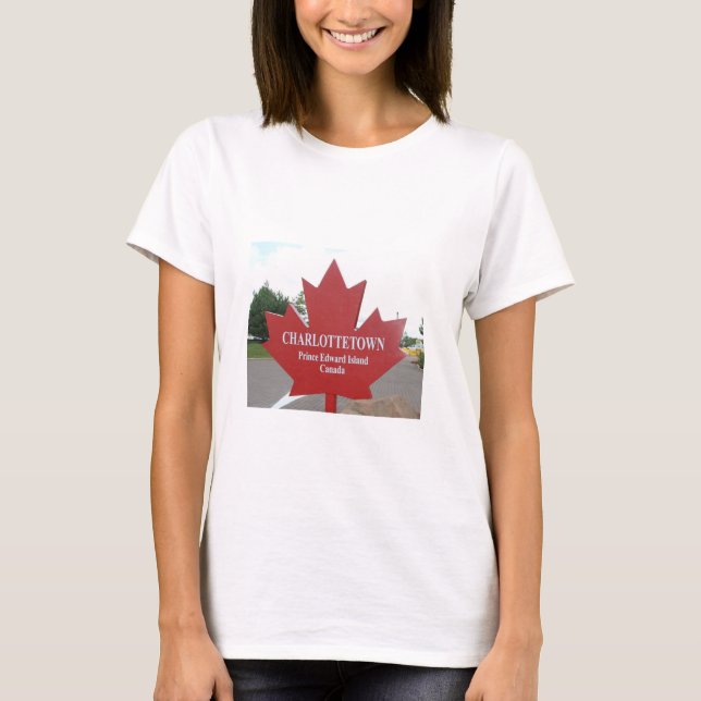 Charlottetown Prince Edward Island, photography T-Shirt (Front)