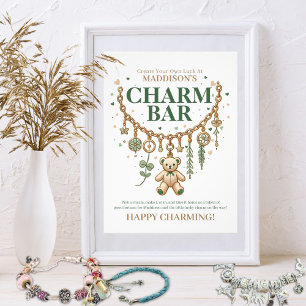 Charm Bar Baby Shower Sign