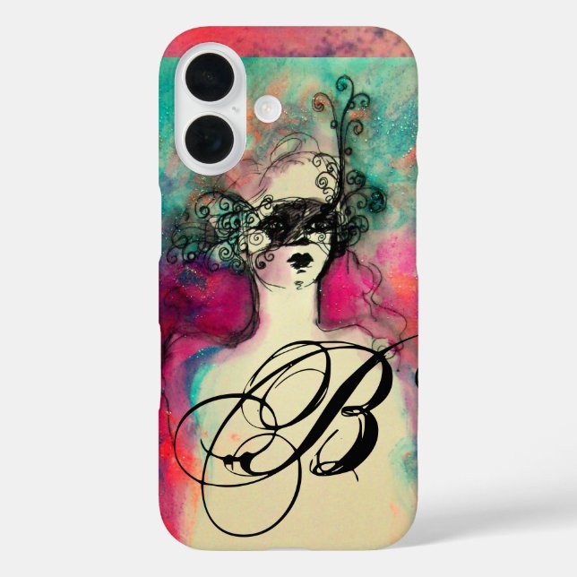 CHARM MONOGRAM Case-Mate iPhone CASE (Back)