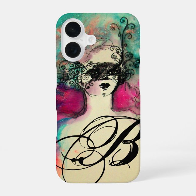 CHARM MONOGRAM iPhone 16 CASE (Back)