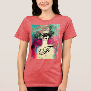 CHARM MONOGRAM / Mysterious Beauty Tri-Blend Shirt
