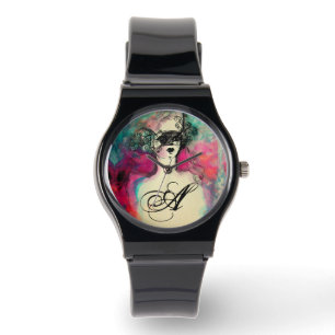 CHARM MONOGRAM / Mysterious Beauty with Mask Watch