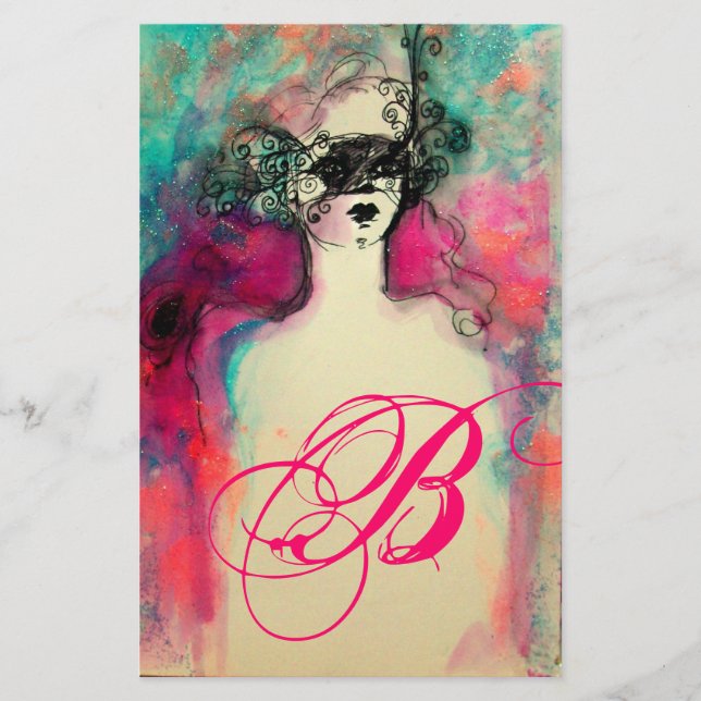 CHARM MONOGRAM STATIONERY (Front)