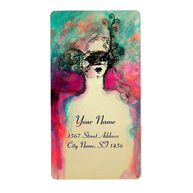 CHARM ,pink green black blue (Front)