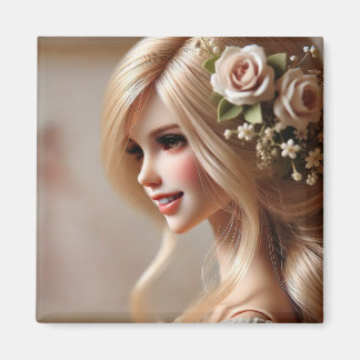 "Charmed Dolls: Guardian of Dreams and Memories Magnet