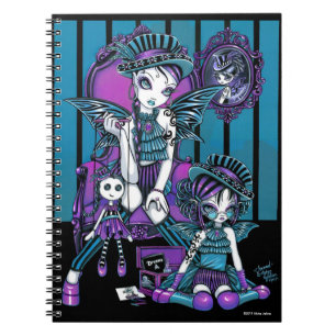 "Charmed" Gothic Couture Magical Fairy Notebook