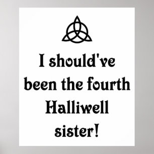 Charmed Halliwell Sisters The Power of three Poster