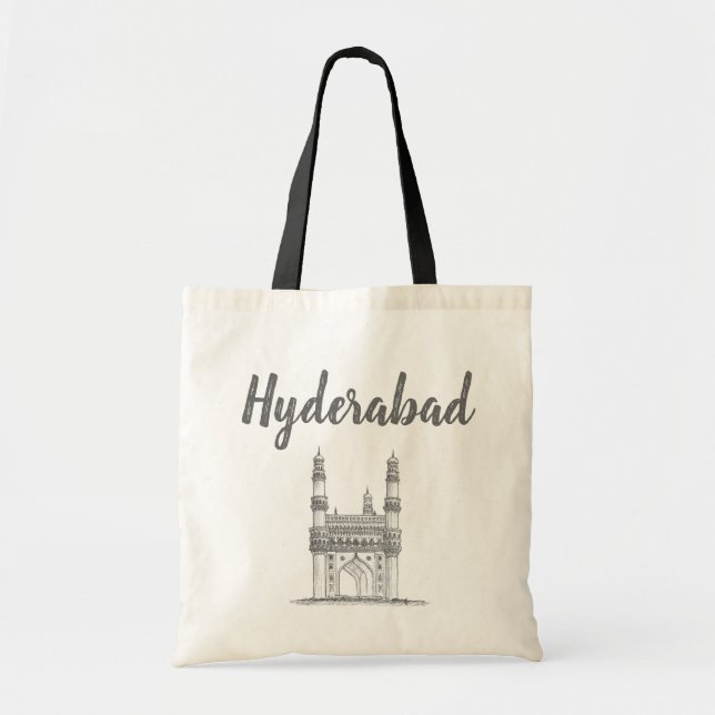 Charminar, Hyderabad, India Tote Bag (Front)