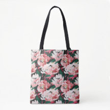 Charming Abract Watercolor Peonies