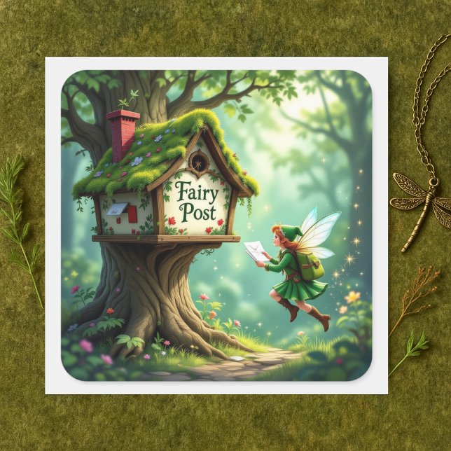 Charming Adorable Whimsical Fairy Post Seals (Creator Uploaded)