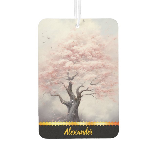 Charming air freshener, tree-inspired car air freshener (Back)