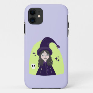 Charming Angry Cute Witch iPhone 11 Case