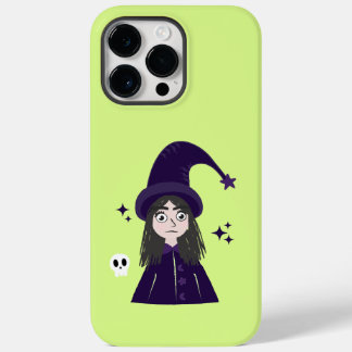 Charming Angry Cute Witch Case-Mate iPhone 14 Pro Max Case