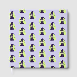 Charming Angry Cute Witch Guest Book