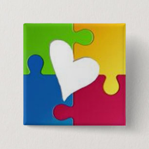 Charming Autism Awareness Pin