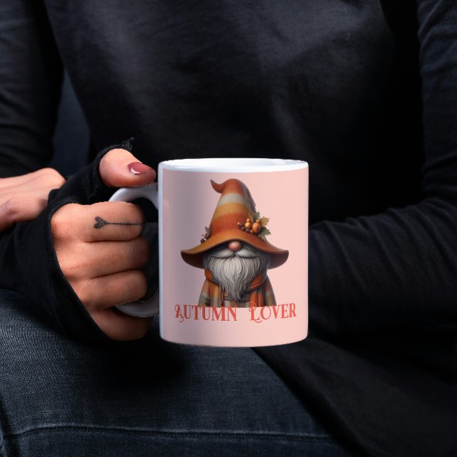 Charming Autumn Gnome Lover – Cosy Fall Vibes Coffee Mug (Creator Uploaded)