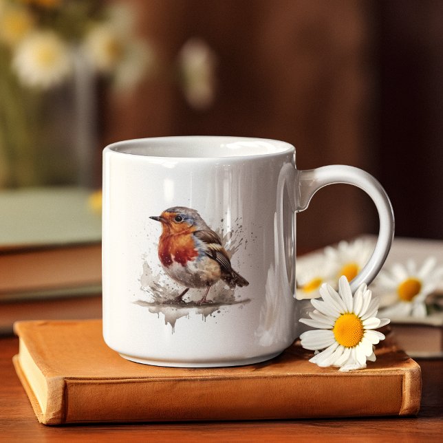 Charming Backyard Robin Coffee Mug (Creator Uploaded)