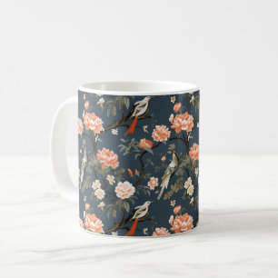 Charming Birds and Blossom Mug