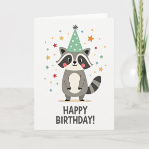 Charming Birthday Grey Smile Card