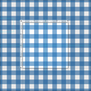 Charming Blue Gingham Fabric