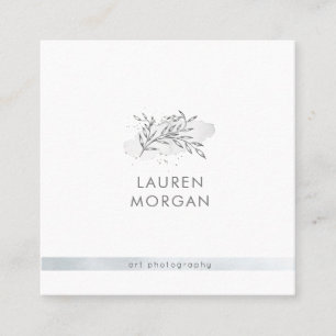 Charming Botanical Minimalistic Business Card