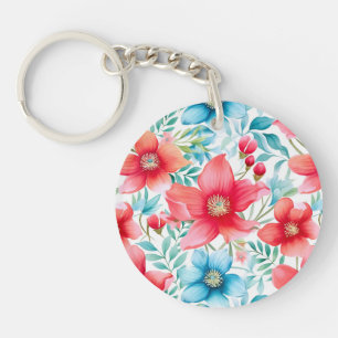 Charming Bouquet Ranya Pattern-65292 Key Ring
