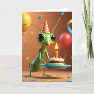 Charming Bug Birthday Card
