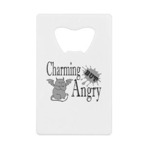 Charming but angry little devil cat funny quote