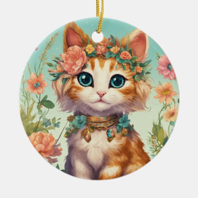 "Charming Cat Ornaments - Perfect for Cat Lovers" (Front)