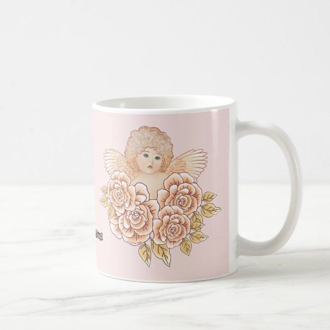 Charming Cherub Angel mug (Right)