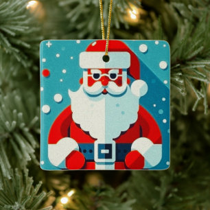charming Christmas Ceramic Ornament