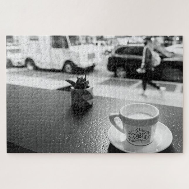 Charming Coffee Bar Jigsaw Puzzle (Horizontal)