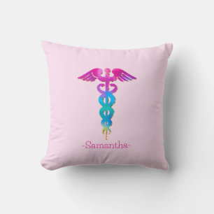Charming & Colourful Medical Logo Design Cushion