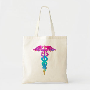 Charming & Colourful Medical Logo Design Tote Bag