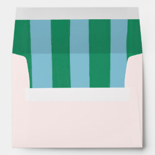 Charming Coquette Hand painted Envelope