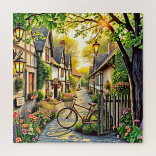 Charming cottages jigsaw puzzle